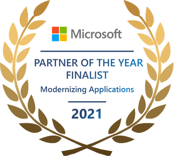 Microsoft Partner of the Year Finalist 2021 - Modernizing Applications